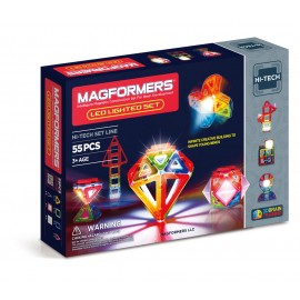LIGHTED 55PC SET BOX