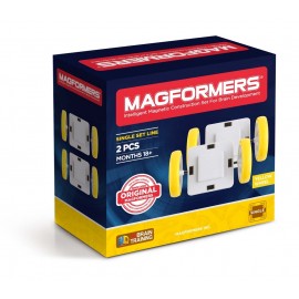 Single Wheel 2Pc Yellow